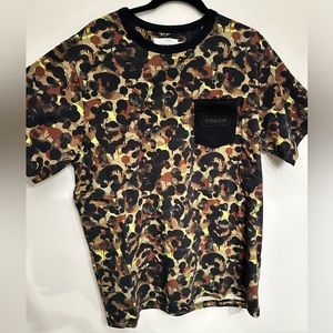 Brand new Coach Camo Tshirt Large